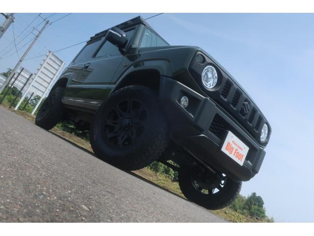 XC 車検対応1.5インチリフトアップ 社外16インチAW オープンカントリーR/Tタイヤ CLリンクルーフラック 8インチSDナビ フルセグ Bカメラ ETC シートヒーター LEDライト 衝突被害軽減(5枚目)
