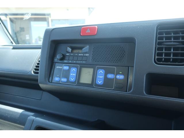 ハイゼットトラック 冷凍冷蔵車　（オートマ）　エアコン　パワステ　純正ラジオ　左スライドドア　リア観音開き　デンソー（ＣＧ６４５Ｌ）－７度設定　ドライブレコーダー（31枚目）