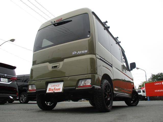 アトレー ＲＳ　＜４ＷＤ　ターボ＞　新品１４アルミ＆タイヤ　両側パワースライドドア　ルーフキャリア＆ラック　純正ＬＥＤヘッドライト＆フォグ　オーバヘッドシェルフ　スマートキー　レーダークルーズ　スマートアシストＩＩＩ（80枚目）