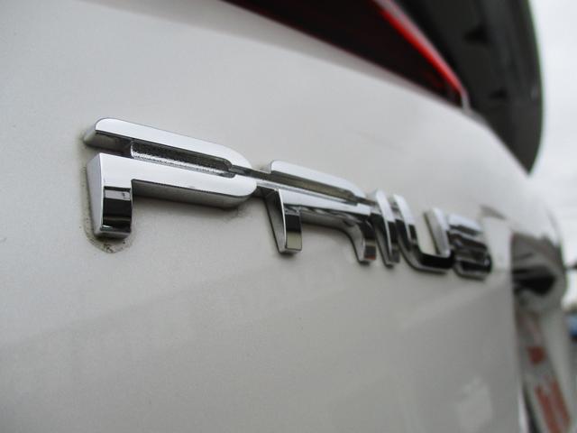 プリウス Ａ　＜後期型＞＜社外エアロＦ／Ｓ／Ｒ＞新品１８インチアルミ＆タイヤ　純正ナビ　ＴＶ　フルセグ　Ｂカメラ　Ｂｌｕｅｔｏｏｔｈ　クルコン　ＢＳＭ　ＨＵＤ　ＲＣＴＡ　ドラレコ　ＥＴＣ　Ｐスタート　スマートキー（76枚目）