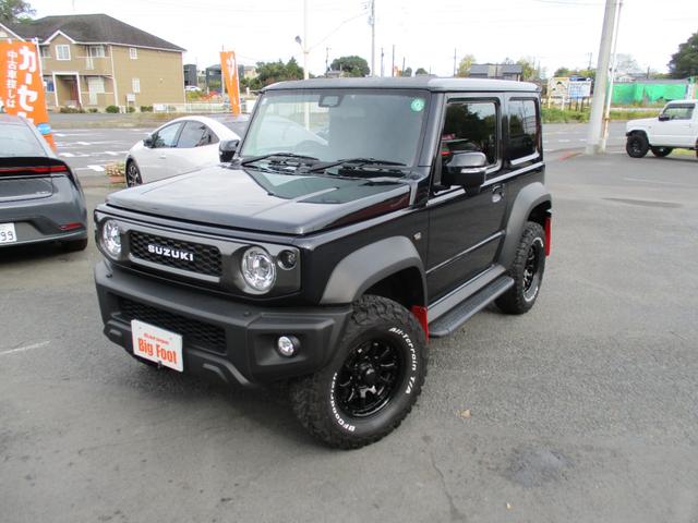 ジムニーシエラ JC <リフトアップ> サス マフラー サイドステップ マッドガード OPフロントグリル 新品15アルミ ナビ TV 地デジ Bカメラ ETC 純正LEDライト フォグ クルコン シートH Sセーフティー(3枚目)