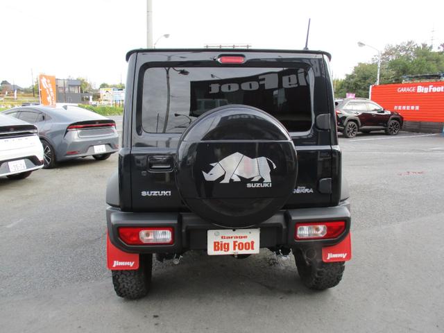 ジムニーシエラ JC <リフトアップ> サス マフラー サイドステップ マッドガード OPフロントグリル 新品15アルミ ナビ TV 地デジ Bカメラ ETC 純正LEDライト フォグ クルコン シートH Sセーフティー(6枚目)