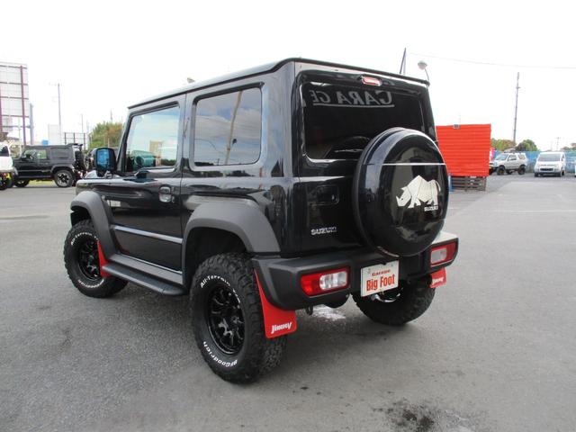 ジムニーシエラ JC <リフトアップ> サス マフラー サイドステップ マッドガード OPフロントグリル 新品15アルミ ナビ TV 地デジ Bカメラ ETC 純正LEDライト フォグ クルコン シートH Sセーフティー(10枚目)