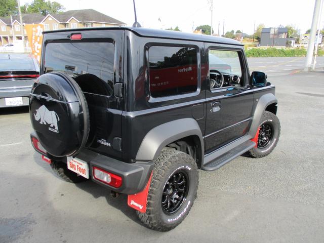 ジムニーシエラ JC <リフトアップ> サス マフラー サイドステップ マッドガード OPフロントグリル 新品15アルミ ナビ TV 地デジ Bカメラ ETC 純正LEDライト フォグ クルコン シートH Sセーフティー(12枚目)