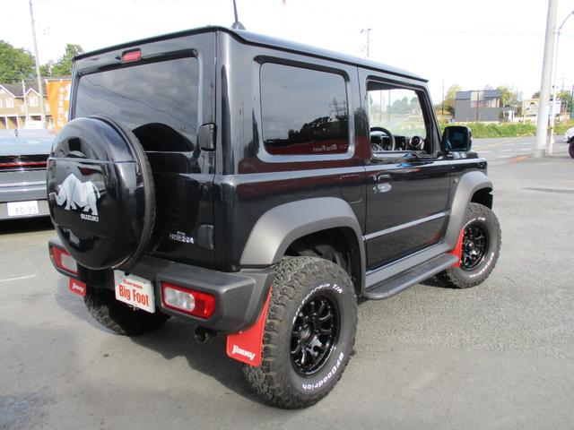 ジムニーシエラ JC <リフトアップ> サス マフラー サイドステップ マッドガード OPフロントグリル 新品15アルミ ナビ TV 地デジ Bカメラ ETC 純正LEDライト フォグ クルコン シートH Sセーフティー(13枚目)