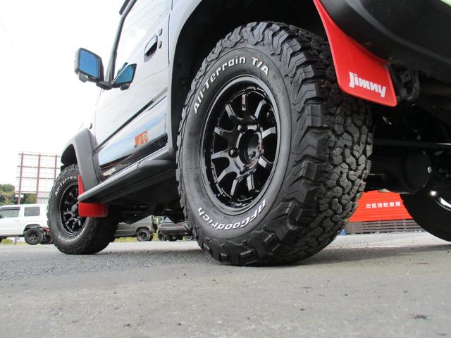 ジムニーシエラ JC <リフトアップ> サス マフラー サイドステップ マッドガード OPフロントグリル 新品15アルミ ナビ TV 地デジ Bカメラ ETC 純正LEDライト フォグ クルコン シートH Sセーフティー(15枚目)