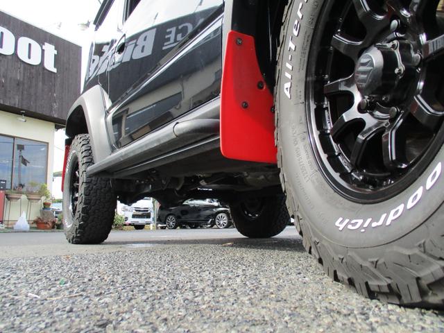 ジムニーシエラ JC <リフトアップ> サス マフラー サイドステップ マッドガード OPフロントグリル 新品15アルミ ナビ TV 地デジ Bカメラ ETC 純正LEDライト フォグ クルコン シートH Sセーフティー(24枚目)