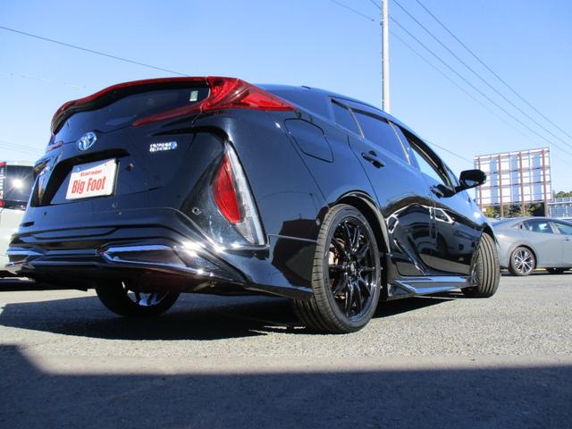 プリウスＰＨＶ Ａ　（新品モデリスタエアロ）（純正１１．６型ナビＴＶ）地デジフルセグＢカメラＥＴＣ　新品１８ＡＷ＆タイヤ　スマートキー　シートＨ　ＢＳＭ　ＥＴＣ２．０　クリソナ　純正ＬＥＤライト＆フォグ　Ｔセーフティー（15枚目）