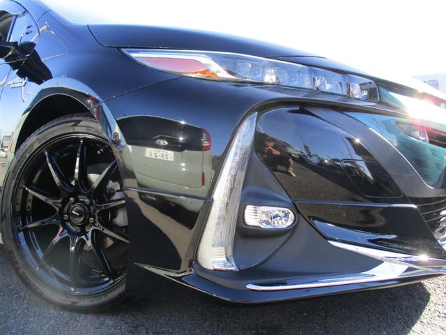 プリウスＰＨＶ Ａ　（新品モデリスタエアロ）（純正１１．６型ナビＴＶ）地デジフルセグＢカメラＥＴＣ　新品１８ＡＷ＆タイヤ　スマートキー　シートＨ　ＢＳＭ　ＥＴＣ２．０　クリソナ　純正ＬＥＤライト＆フォグ　Ｔセーフティー（19枚目）