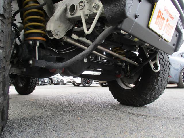 ジムニー ＸＣ　＜リフトアップ＞サス　ショック　ラテラルロッド　マフラー　前後ショートバンパー　社外１６アルミ＆ジオランダー　社外ナビＴＶ地デジフルセグ　Ｂｌｕｅｔｏｏｔｈ　Ｂカメラ　ＥＴＣ　スマートキー　ＬＥＤ（27枚目）