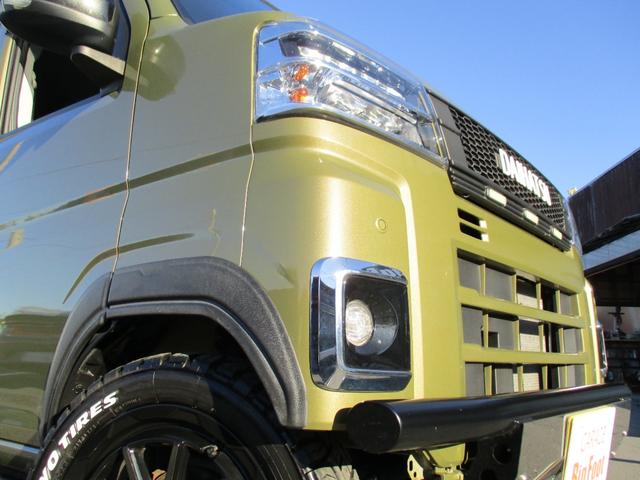 アトレー ＲＳ　＜４ＷＤ　ターボ＞＜ＪＵＮＫＹＳバンパーガード＞＜ＪＵＮＫＹＳマフラー＞純正９型Ｄオーディオ地デジＢカメラ　ＥＴＣ　サイドステップ　純正ＯＰキャリア　社外グリル　マッドフラップ　１５ＡＷ＆ＲＴタイヤ（10枚目）