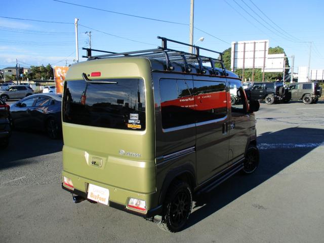 アトレー ＲＳ　＜４ＷＤ　ターボ＞＜ＪＵＮＫＹＳバンパーガード＞＜ＪＵＮＫＹＳマフラー＞純正９型Ｄオーディオ地デジＢカメラ　ＥＴＣ　サイドステップ　純正ＯＰキャリア　社外グリル　マッドフラップ　１５ＡＷ＆ＲＴタイヤ（17枚目）