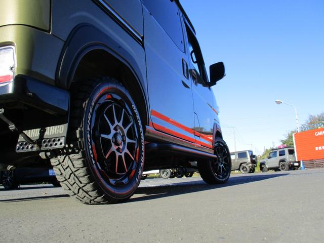 アトレー ＲＳ　＜４ＷＤ　ターボ＞＜ＪＵＮＫＹＳバンパーガード＞＜ＪＵＮＫＹＳマフラー＞純正９型Ｄオーディオ地デジＢカメラ　ＥＴＣ　サイドステップ　純正ＯＰキャリア　社外グリル　マッドフラップ　１５ＡＷ＆ＲＴタイヤ（22枚目）