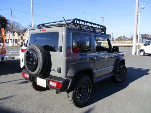 ジムニーシエラ ＪＣ　＜ＲＡＹＳアルミ＆オープンカントリー＞　＜リフトアップ＞　＜ＨＫＳ検対応マフラー＞　＜ビルシュタインショック＞　ＤＡＭＳＥＬユーロサスキット　ルーフキャリア　ＦＵＥＬカバー　シートＨ　ワンオーナー（17枚目）