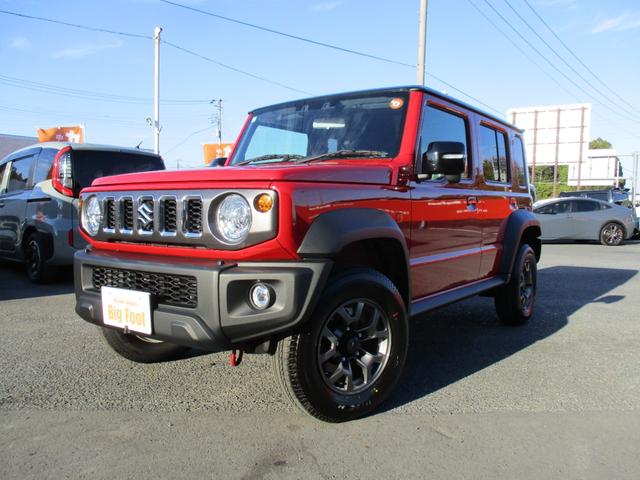 ジムニーノマド FC <登録済未使用車> <4WD> <5ドア> 純正LEDヘッドライト&フォグランプ 純正15インチアルミホイール 電動格納ドアミラー シートヒーター&ミラーヒーター オートライト オーディオレス(5枚目)