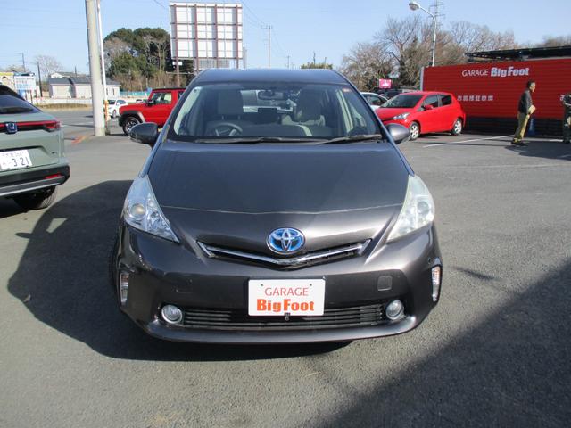 プリウスアルファ S <純正ナビTV> <新品18アルミ&タイヤ> 地デジ フルセグ Bカメラ ETC ドライブレコーダー Bluetooth スマートキー Pスタート LEDヘッドライト&フォグランプ チチルトシート(5枚目)