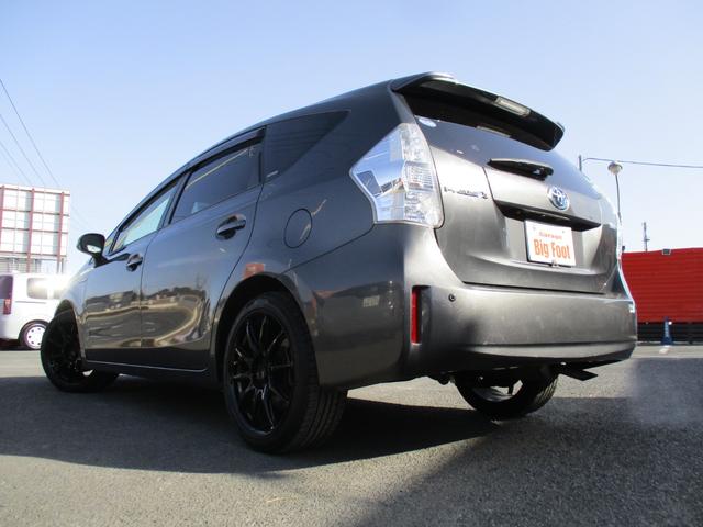 プリウスアルファ S <純正ナビTV> <新品18アルミ&タイヤ> 地デジ フルセグ Bカメラ ETC ドライブレコーダー Bluetooth スマートキー Pスタート LEDヘッドライト&フォグランプ チチルトシート(12枚目)