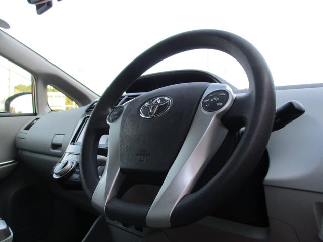 プリウスアルファ S <純正ナビTV> <新品18アルミ&タイヤ> 地デジ フルセグ Bカメラ ETC ドライブレコーダー Bluetooth スマートキー Pスタート LEDヘッドライト&フォグランプ チチルトシート(31枚目)