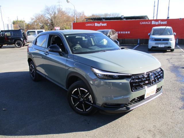 ヴェゼル e:HEV X (純正ナビ) ワンオーナーBカメラ ETC 純正アルミ パドルシフト パーキングセンサー プッシュスタート 電子ブレーキ 純正LEDヘッドライト オートマチックハイビーム ホンダセンシング 安全装置(6枚目)