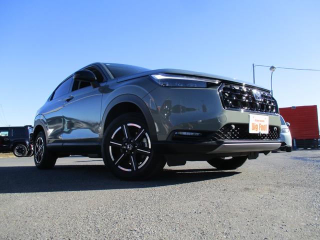 ヴェゼル e:HEV X (純正ナビ) ワンオーナーBカメラ ETC 純正アルミ パドルシフト パーキングセンサー プッシュスタート 電子ブレーキ 純正LEDヘッドライト オートマチックハイビーム ホンダセンシング 安全装置(7枚目)