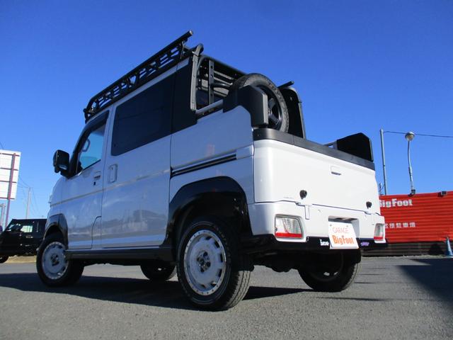 アトレー アトレーデッキバン　＜４ＷＤターボ＞　＜アルパインＢＩＧ／Ｘ１１＆インナーミラー＞　＜リフトアップ＞　両側パワースライド　純正ＬＥＤヘッドライト　ラプター塗装施工あり　スマートキー　バンパーガード　レザー調シートカバー（11枚目）