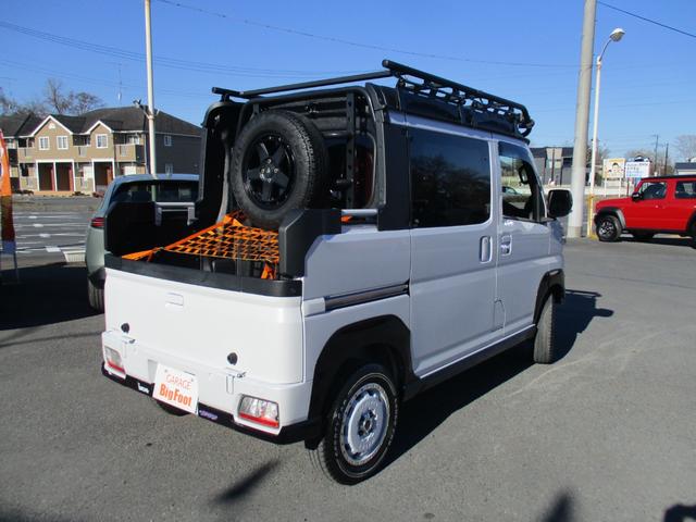 アトレー アトレーデッキバン　＜４ＷＤターボ＞　＜アルパインＢＩＧ／Ｘ１１＆インナーミラー＞　＜リフトアップ＞　両側パワースライド　純正ＬＥＤヘッドライト　ラプター塗装施工あり　スマートキー　バンパーガード　レザー調シートカバー（16枚目）