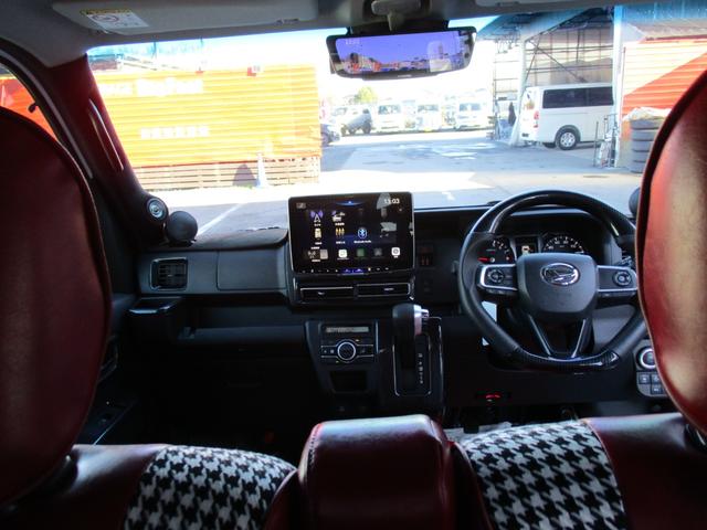 アトレー アトレーデッキバン　＜４ＷＤターボ＞　＜アルパインＢＩＧ／Ｘ１１＆インナーミラー＞　＜リフトアップ＞　両側パワースライド　純正ＬＥＤヘッドライト　ラプター塗装施工あり　スマートキー　バンパーガード　レザー調シートカバー（54枚目）