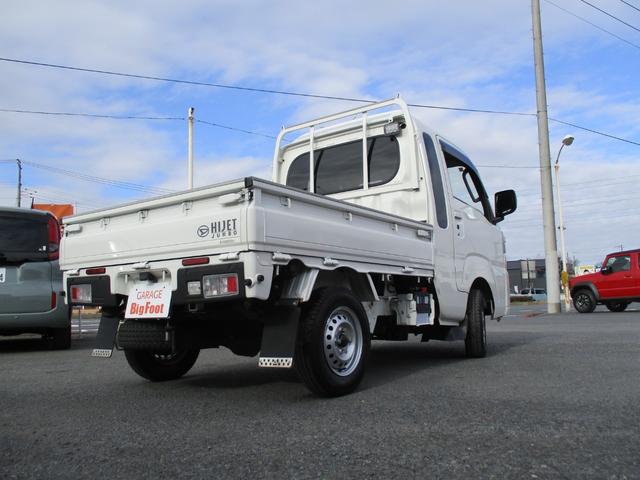 ハイゼットトラック ジャンボエクストラ　（オートマ　４ＷＤ）（ワンオーナー）純正オプションＣＤオーディオ　ＥＴＣ　純正ＬＥＤヘッドライト　電動格納ドアミラー　スマートキー　プッシュスタート　アオリガード　荷台マット　作業灯　スマートアシスト（12枚目）