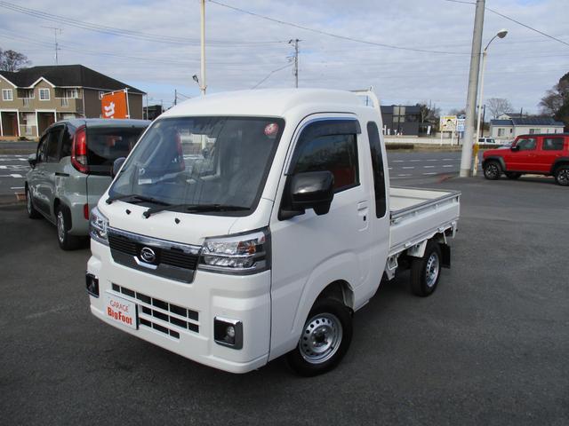 ハイゼットトラック ジャンボエクストラ　（オートマ　４ＷＤ）（ワンオーナー）純正オプションＣＤオーディオ　ＥＴＣ　純正ＬＥＤヘッドライト　電動格納ドアミラー　スマートキー　プッシュスタート　アオリガード　荷台マット　作業灯　スマートアシスト（66枚目）