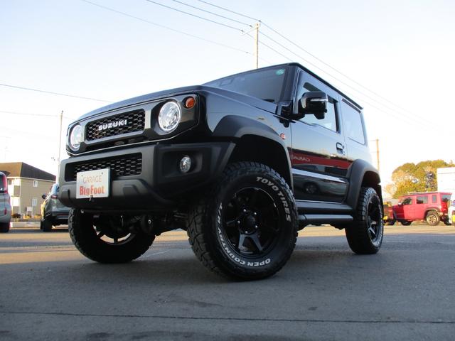 ジムニーシエラ ＪＣ　＜柿本マフラー＞　＜ＪＡＯＳプロテクター＞　＜リフトアップ＞　ディスプレイオーディオ　Ｂｌｕｅｔｏｏｔｈ　バックカメラ　ＥＴＣ　社外１６アルミ＆オープンカントリー　ＯＰフロントグリル　革調シートカバー（7枚目）