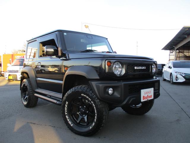 ジムニーシエラ ＪＣ　＜柿本マフラー＞　＜ＪＡＯＳプロテクター＞　＜リフトアップ＞　ディスプレイオーディオ　Ｂｌｕｅｔｏｏｔｈ　バックカメラ　ＥＴＣ　社外１６アルミ＆オープンカントリー　ＯＰフロントグリル　革調シートカバー（9枚目）