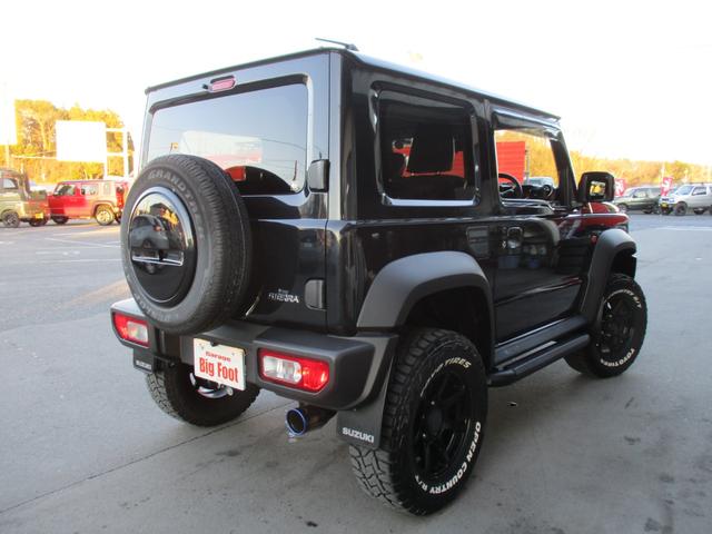 ジムニーシエラ ＪＣ　＜柿本マフラー＞　＜ＪＡＯＳプロテクター＞　＜リフトアップ＞　ディスプレイオーディオ　Ｂｌｕｅｔｏｏｔｈ　バックカメラ　ＥＴＣ　社外１６アルミ＆オープンカントリー　ＯＰフロントグリル　革調シートカバー（17枚目）