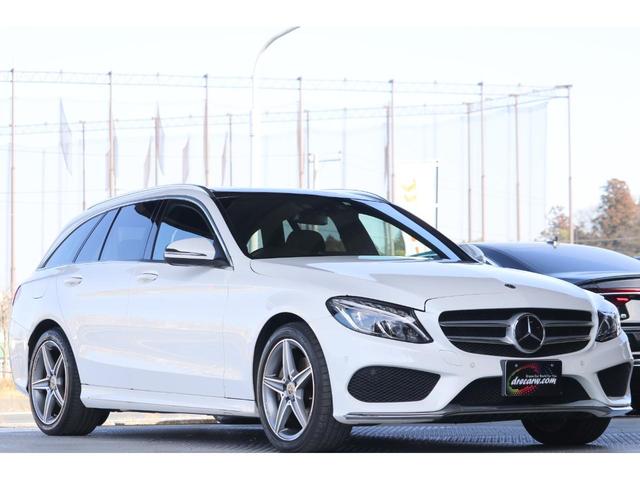 Ｃ２２０ｄ　ステーションワゴンローレウスエディション　レーダーセーフティＰＫＧ・パノラマルーフ・ＡＭＧ１８インチＡＷ・ＡＭＧスタイリング・アダプティブクルーズコントロール・ＬＫＡ・ＢＳＭ・衝突被害軽減Ｂ・Ｓヒーター・フルセグＴＶ・ＣＤ・ＤＶＤ再生(3枚目)