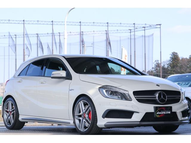 Ａ４５　４マチック　ワンオーナー車両・ＡＭＧアドバンストＰＫＧ・レーダーセーフティＰＫＧ・バリューＰＫＧ・純正ＨＤＤナビ・ハーマンカードンサウンド・ＡＭＧシート・ＡＭＧエグゾーストシステム・ＢＳＭ・前後Ｐセンサー(3枚目)