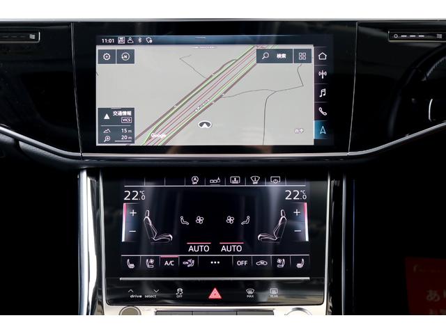 Ａ８ ５５ＴＦＳＩクワトロ　ＯＰ３６２・コンフォートＰＫＧ・レーザーライトＰＫＧ・アシスタンスＰＫＧ・プレディクティブアクティブサスペンション・ＯＰ５Ｖスポーク２０インチＡＷ・ダイナミックオールホイールＳ・パノラマルーフ（8枚目）