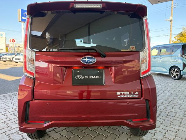 ステラ カスタムＲ　スマートアシスト　新品タイヤ　ナビ　ＥＴＣ２．０　ナビ連動前後ドラレコ　バックカメラ　運転席シートヒーター　ベンチシート　ＣＤ／ＤＶＤ　ＨＤＭＩ　４ＷＤ　エンジンスターター　プッシュスタート　ワンオーナー　リヤコーナーセンサー　寒冷地仕様（70枚目）