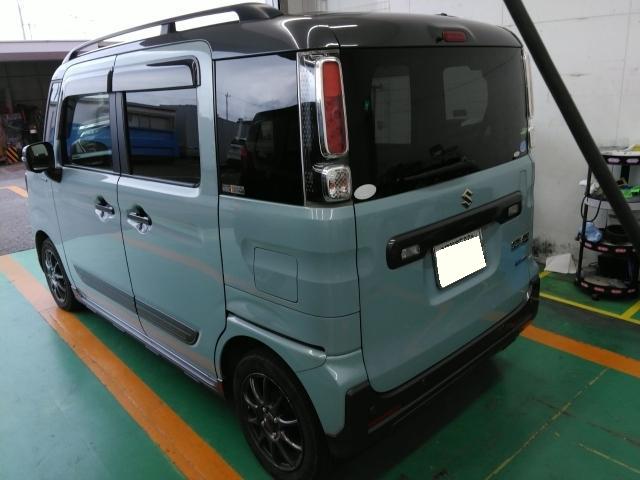 スペーシアギア ハイブリッドXZ ターボ ワンオーナー キーレス フルセグ ナビ&TV エアバッグ オートマ フル装備 ETC バックカメラ スマートキー(3枚目)