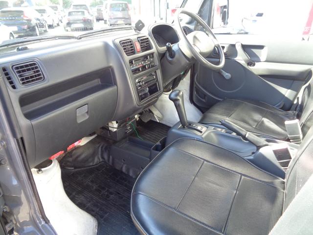 キャリイトラック ＫＣエアコン・パワステ　リフトアップ　新品社外ＡＷ・ホワイトレタータイヤ（4枚目）