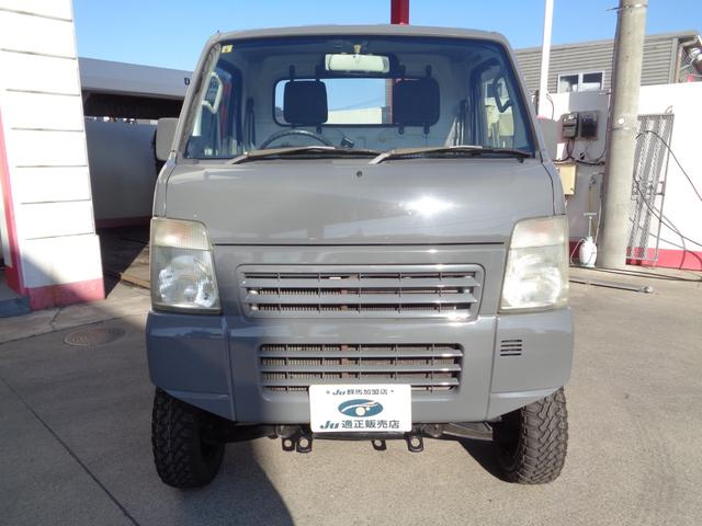 キャリイトラック ＫＣエアコン・パワステ　リフトアップ　新品社外ＡＷ・ホワイトレタータイヤ（13枚目）