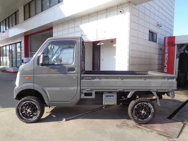 キャリイトラック ＫＣエアコン・パワステ　リフトアップ　新品社外ＡＷ・ホワイトレタータイヤ（14枚目）