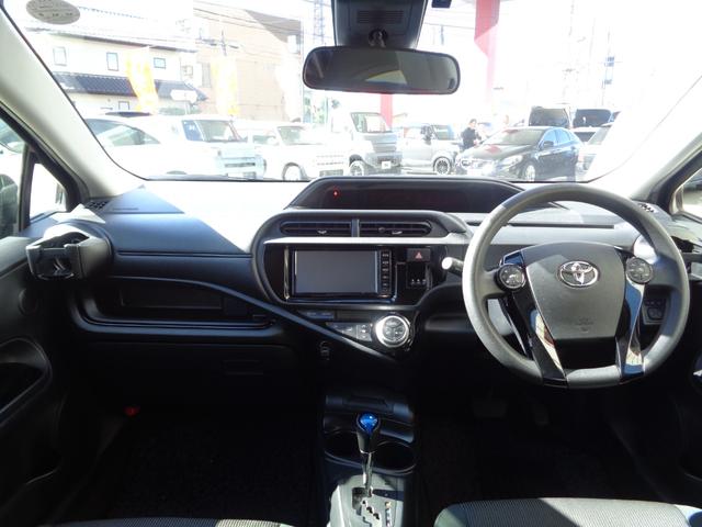 アクア Sスタイルブラック 禁煙車 スマートキー 純正ナビ 地デジ バックカメラ ETC(6枚目)