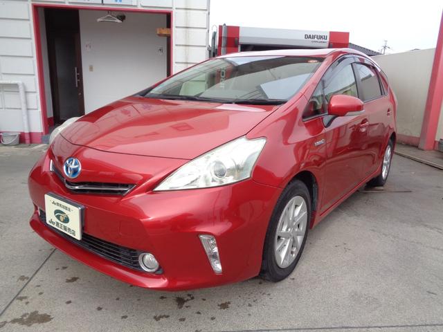 プリウスアルファ S ワンオーナー 純正ナビ 地デジ バックカメラ ETC スマートキー(2枚目)