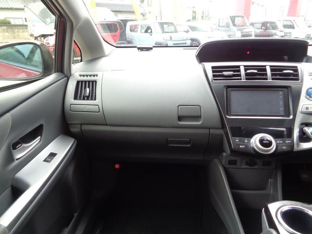 プリウスアルファ S ワンオーナー 純正ナビ 地デジ バックカメラ ETC スマートキー(5枚目)