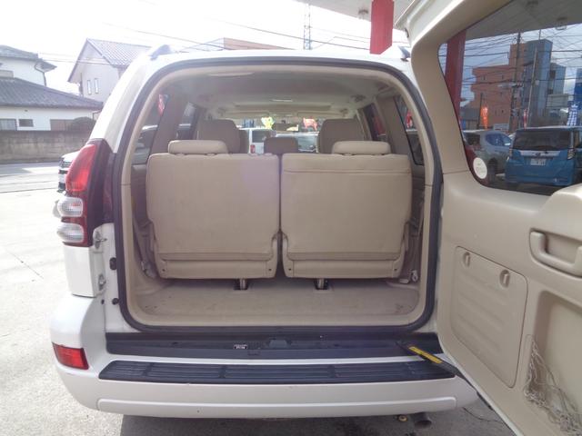 ゆとりのラゲージスペース。