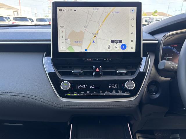 カローラクロス ハイブリッド Z 2025年マイナー後 AC100V/1500W ブラインドスポットモニター パノラミックビューモニター フロアマット ドアバイザー(4枚目)