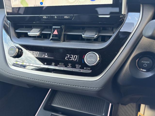 カローラクロス ハイブリッド Z 2025年マイナー後 AC100V/1500W ブラインドスポットモニター パノラミックビューモニター フロアマット ドアバイザー(19枚目)