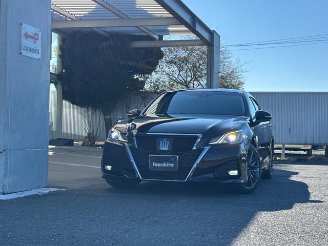クラウン アスリートS-T 後期型 ターボ車 純正ナビ ETC レーダークルーズコントロール プリクラッシュセーフティー パワーシート(2枚目)