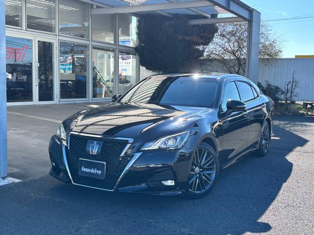 クラウン アスリートS-T 後期型 ターボ車 純正ナビ ETC レーダークルーズコントロール プリクラッシュセーフティー パワーシート(6枚目)