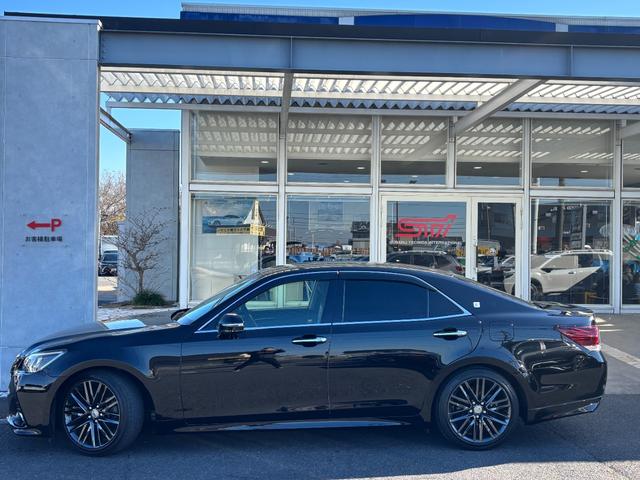 クラウン アスリートS-T 後期型 ターボ車 純正ナビ ETC レーダークルーズコントロール プリクラッシュセーフティー パワーシート(7枚目)