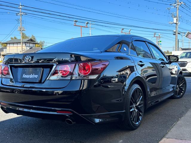 クラウン アスリートS-T 後期型 ターボ車 純正ナビ ETC レーダークルーズコントロール プリクラッシュセーフティー パワーシート(10枚目)